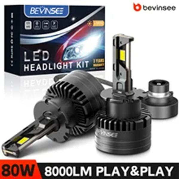 【並行輸入品】BEVINSEE D2S D2R LED CANBUS D1S D1R D3S D3R...
