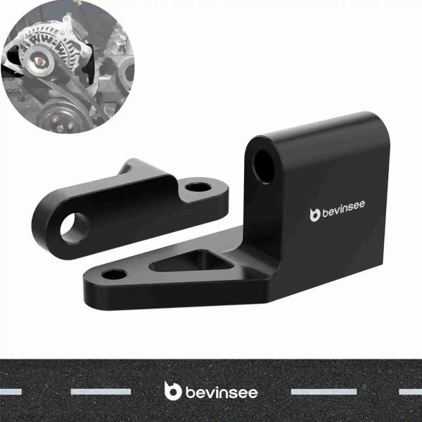 【並行輸入品】BEVINSEE 4.0Lエンジンオルタネーター再配置キット アルミ ジープXJラング...
