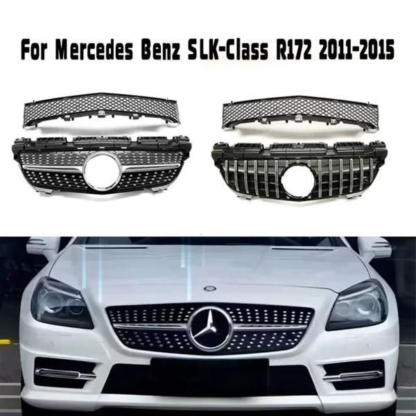 並行輸入品 フロントインレットグリルGTスタイル メルセデスベンツ カーパーツ SLKクラスSLK2...