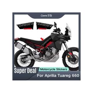 並行輸入品 バイクペイントステッカー アプリリア トゥアレグ 660用 傷防止 ボディサイドカバー ...