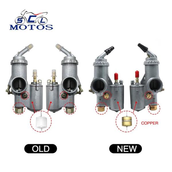 並行輸入品 Sclmotos 1 ペアウラル KC750 バイクキャブレター PZ28 Carbur...
