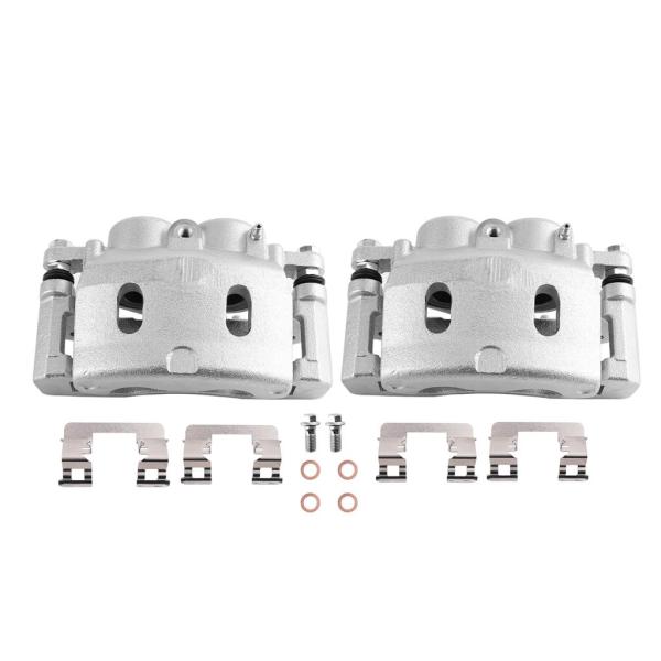 【並行輸入品】2X フロント左/右ブレーキキャリパー シボレー エクスプレス 1500 2009-2...