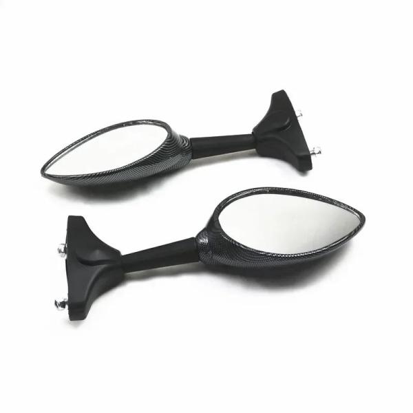 並行輸入品 カーボンスポーツリアビューサイドミラーカワサキ ZX 10R 12R 6R 750 ER...
