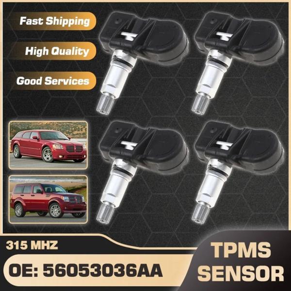 【並行輸入品】4 個 315 MHz TPMS センサータイヤエア圧センサージープリバティジープパト...
