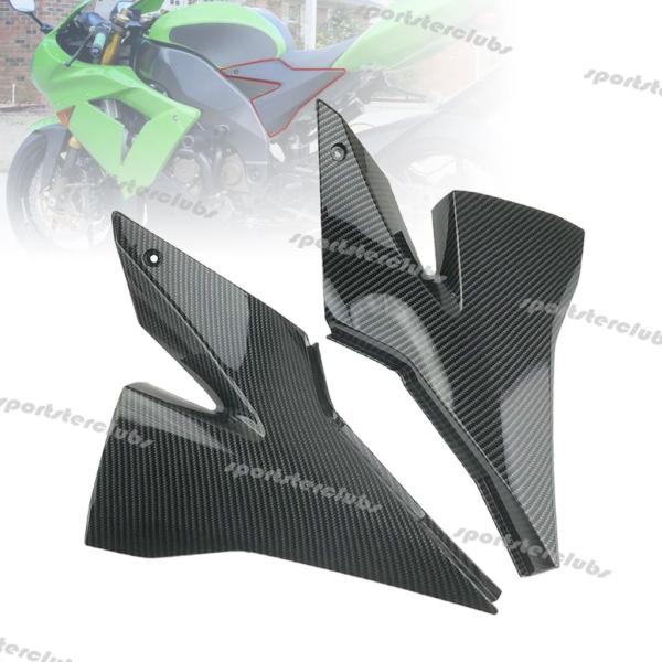 【並行輸入品】バイク用カーボンサイドカバー ガスタンク用アクセサリー カワサキニンジャZX-10R ...