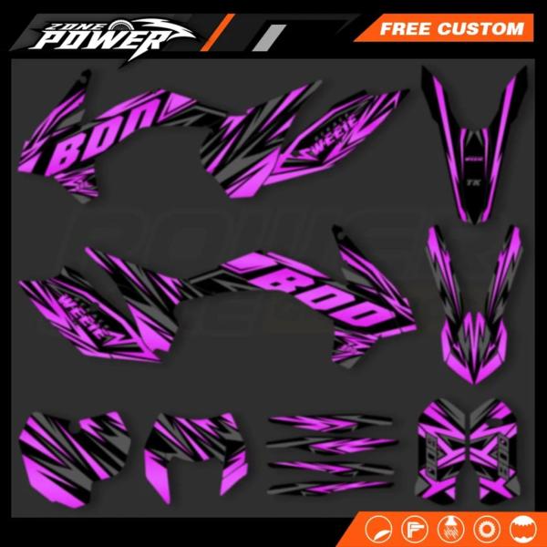 【並行輸入品】パワーゾーン カスタムチーム デカール ステッカー キット KTM 125 200 2...