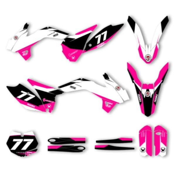 【並行輸入品】パワーゾーン バイク デカール ステッカー キット KTM SX85 2013-201...