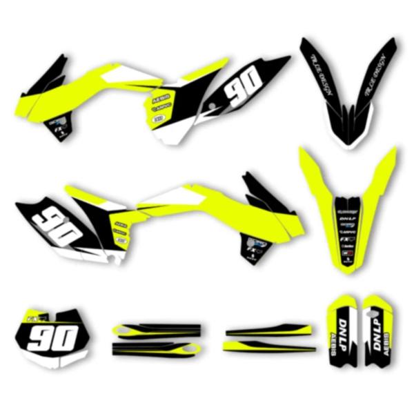 【並行輸入品】パワーゾーンバイク背景デカールステッカー KTM SX85 2013-2014 201...