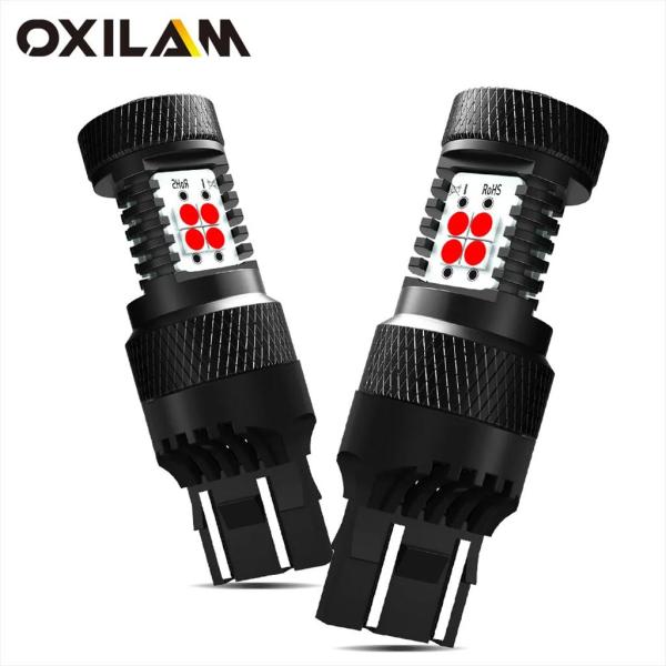 【並行輸入品】OXILAM 2X 車外装 T20 7443 W21/5W エラーフリー LED 電球...