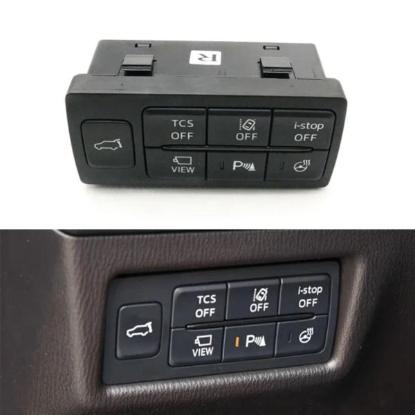 【並行輸入品】AR多機能リバースレーダーハザードボタン TCS I-STOPスイッチアセンブリ マツ...