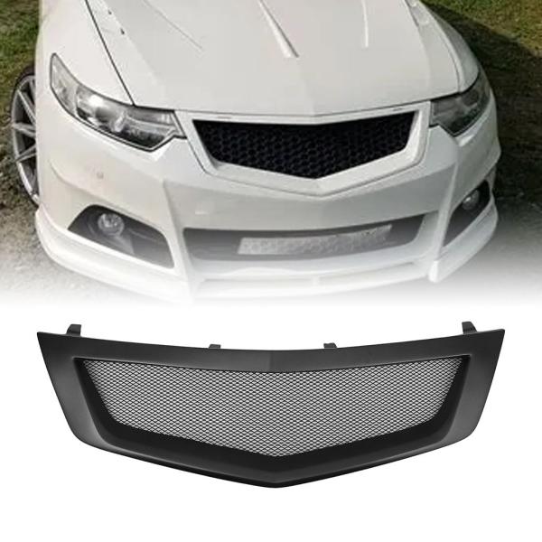 【並行輸入品】フロントグリルレーシンググリルホンダアコード 8/アキュラ TSX CU2 CW2 2...