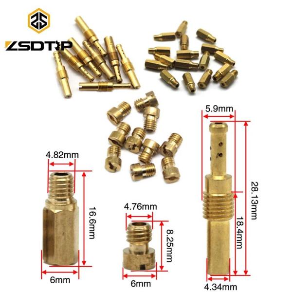 【並行輸入品】Zsdtrp 10 個セット/低速パイロットジェットメインジェット pwk keihi...