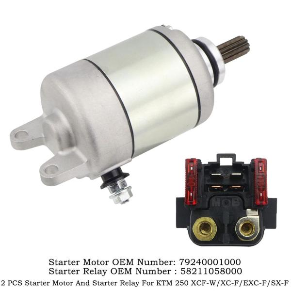 【並行輸入品】79240001000 58211058000 電気スターターモーターソレノイドリレー...