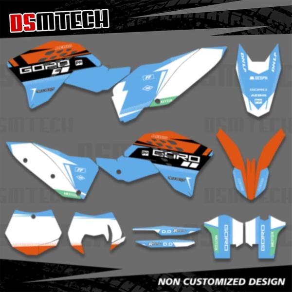 【並行輸入品】DSMTECH-グラフィックデカールステッカーキット KTM EXC EXC-F 12...
