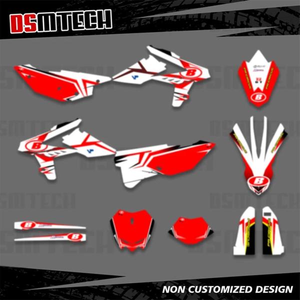 【並行輸入品】DSMTECH チーム グラフィックス デカール ステッカー キット ベータ RR 2...