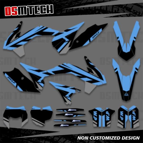 【並行輸入品】DSMTECH フルグラフィックデカールステッカーキット KTM EXC EXCF X...
