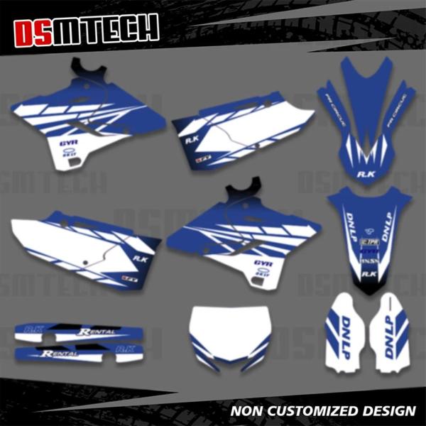 【並行輸入品】DSMTECH グラフィックスデカールステッカーキットヤマハ 2015-2021 YZ...