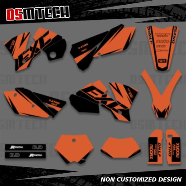 【並行輸入品】DSMTECH グラフィック / 背景デカール KTM 125 200 250 300...