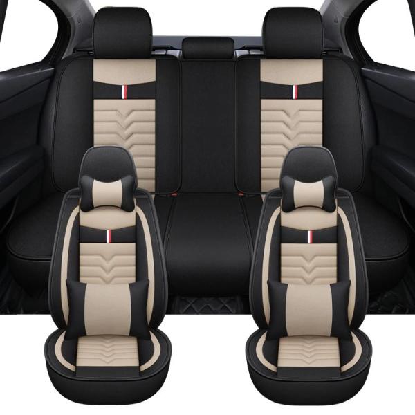 【並行輸入品】抗スリップギフト汎用フルセットカーシートカバーレクサス NX300h UX GS IS...