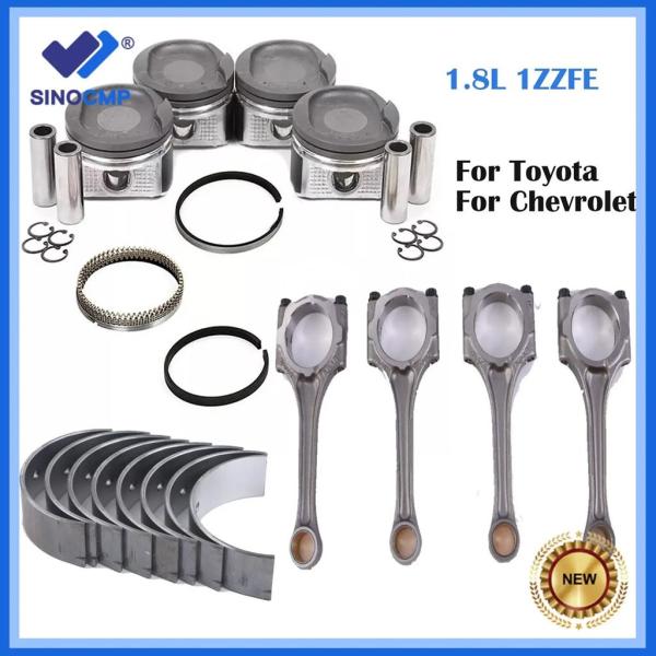 【並行輸入品】エンジンピストンセット / コネクティングロッド / クランクシャフトメインベアリング...