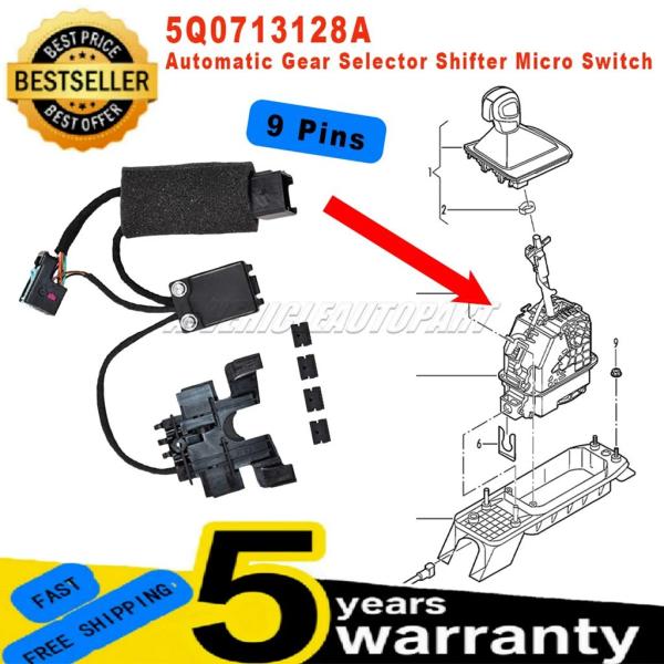 【並行輸入品】5Q0713128A VW ゴルフ A7 ビートル MK2 シュコダ オクタビア MK...