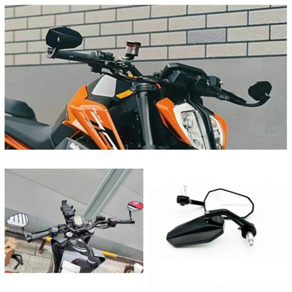 【並行輸入品】7/8 ''22 mmハンドルバーエンドミラーバイク合金ミラー汎用ホンダ VTX 13...