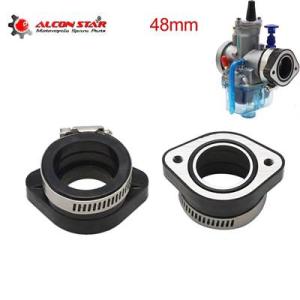 【並行輸入品】 Alconstar-ゴムバイクキャブレターインテークマニホールドフランジ用mikun...