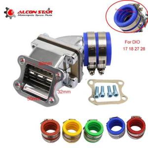 【並行輸入品】 Alconstar-バイク用マニホールド 2ストロークキャブレター 35mm di5...