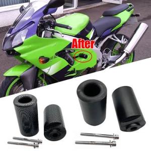 【並行輸入品】 カーボンバイク 二輪フェアリングプロテクター カットロードパッドしプロテクター スラ...