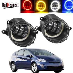 【並行輸入品】 2 エンジェルトヨタプリウス用2009 2010 2011 2012 ledレンズ曇...