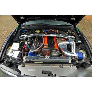 【並行輸入品】 日産用コルセット R GT-R 1993-1998 自動車用カーボン トリプルボタン...