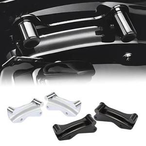 【並行輸入品】 バイク 二輪ドッキングハードウェアキット 4ポイント キャップ付き ハーレーストリー...