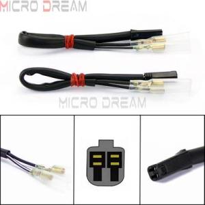 【並行輸入品】 2個oemウィンカー線プラグアダプタコネクタスズキGSX-R600 GSX-R750...