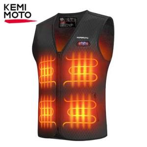 【並行輸入品】 Kemimoto-男女兼用バイク加熱ベスト 電気スマートヒーティングジャケット 冬ホ...