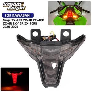 【並行輸入品】 一体型LEDテールブレーキライト カワサキニンジャ用ウインカー ZX-4R ZX-6...