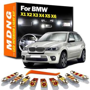 【並行輸入品】 車内ドーム型ライトキット LED電球 マップ bmw x1 e84 f48 x2 f...