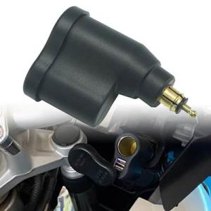 【並行輸入品】 デュアルUSBバイク 二輪チャージャーアダプター hella ddinソケット bm...