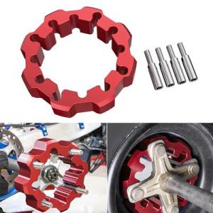 【並行輸入品】 Nicecnc-atv前輪リアハブ polaris sportsman 500 60...
