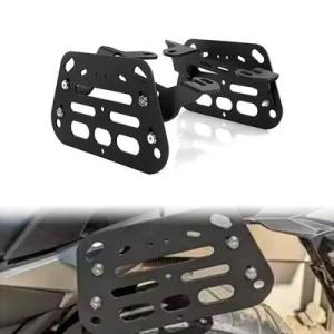 【並行輸入品】 バイクサドルバッグサポートバーホルダーマウント サイドパンニアラックホンダnc 70...