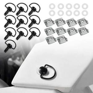 【並行輸入品】 汎用クイックリリースリベットファスナー フェアリングボルトスタッド ドゥカティ mv...