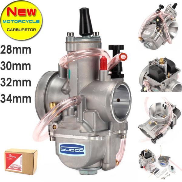 【並行輸入品】 汎用 PWK モーターサイクル キャブレター 28 30 32 34MM 2T 4T...