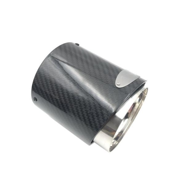 【並行輸入品】 ミニスタイルマフラーパイプ 光沢 カーボン 排気 ヒント R55 R56 R57 R...