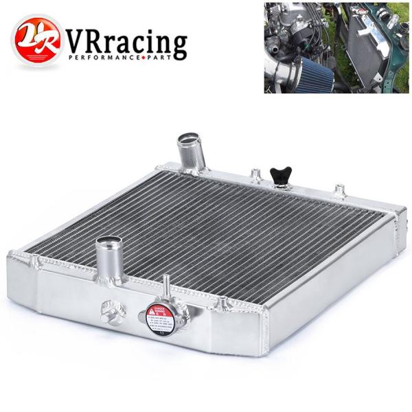 【並行輸入品】 Vr-3行52ミリメートル フルアルミ ラジエーター ホンダシビック B18C B1...