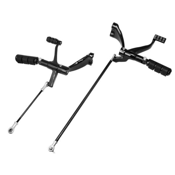 【並行輸入品】 オートバイ フォワードコントロール 完全 キットペグレバー ハーレースポーツスター ...