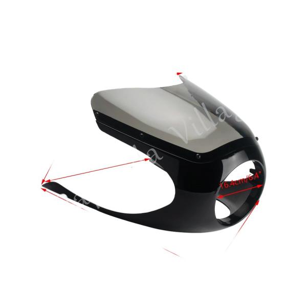 【並行輸入品】 汎用 オートバイ バイク フェアリング 6.25インチスタイル ホンダcb cm c...