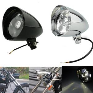 【並行輸入品】 汎用 ledヘッドライト ハーレ...の商品画像