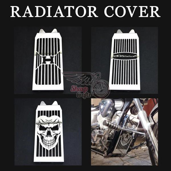 【並行輸入品】 ホンダ オートバイ ラジエーターグリルカバー ガードプロテクター スティード400 ...