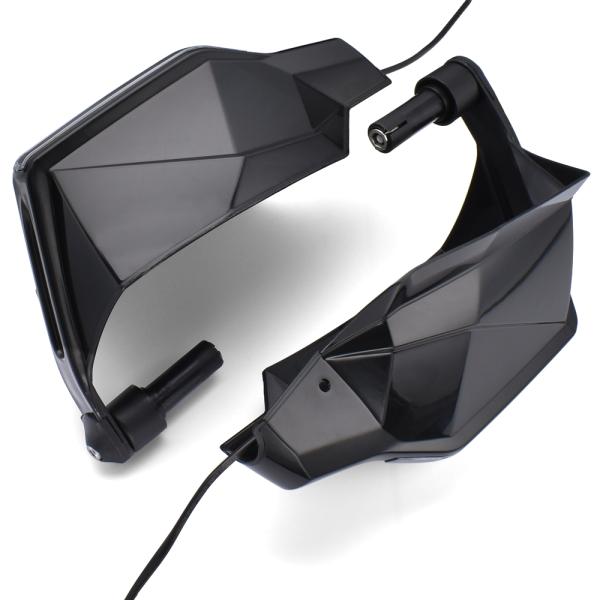 【並行輸入品】 ハンドガード 防風 ブラシシグナルランプ Moto guzzi breva 750 ...