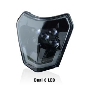 「KTM EXC/XC/SX系 150〜530cc LEDヘッドランプ」 Dirt Bike LED Headlight For KTM SX XC EXC XC-W SX-F XCF-W