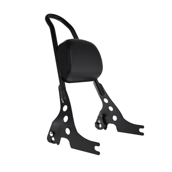 【並行輸入品】 ハーレー オートバイ 荷物ラック シーシーバー リア旅客 背もたれ 黒 スポーツスタ...